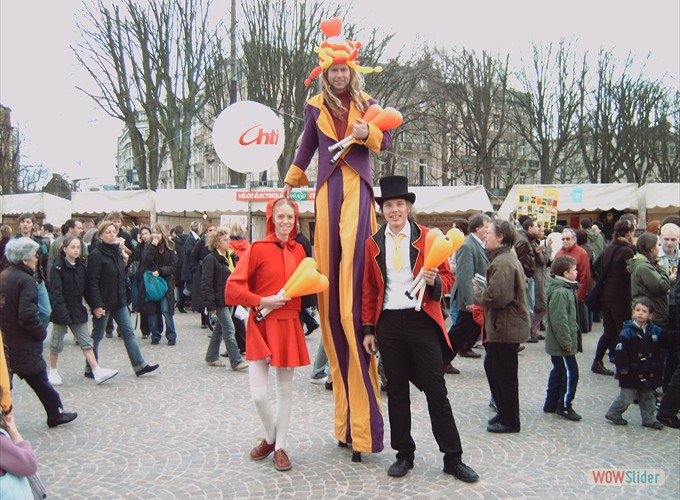 Circus performers