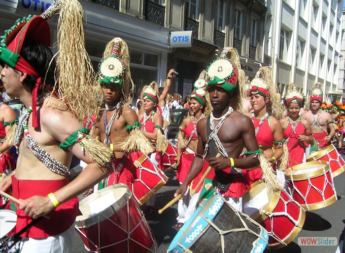 Brésil - Troupe musicale déambulatoire